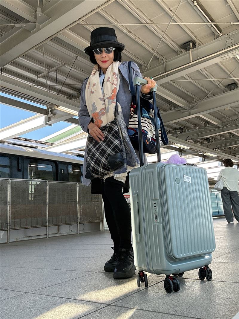 吳淡如到東京出差。（圖／翻攝自臉書）