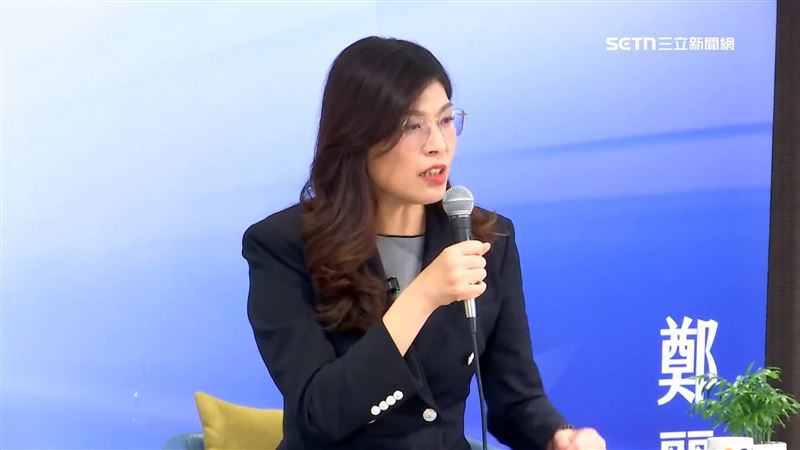 鄭麗文接受外媒專訪，提到如果回歸《憲法》，「我們也是所謂的中國人」