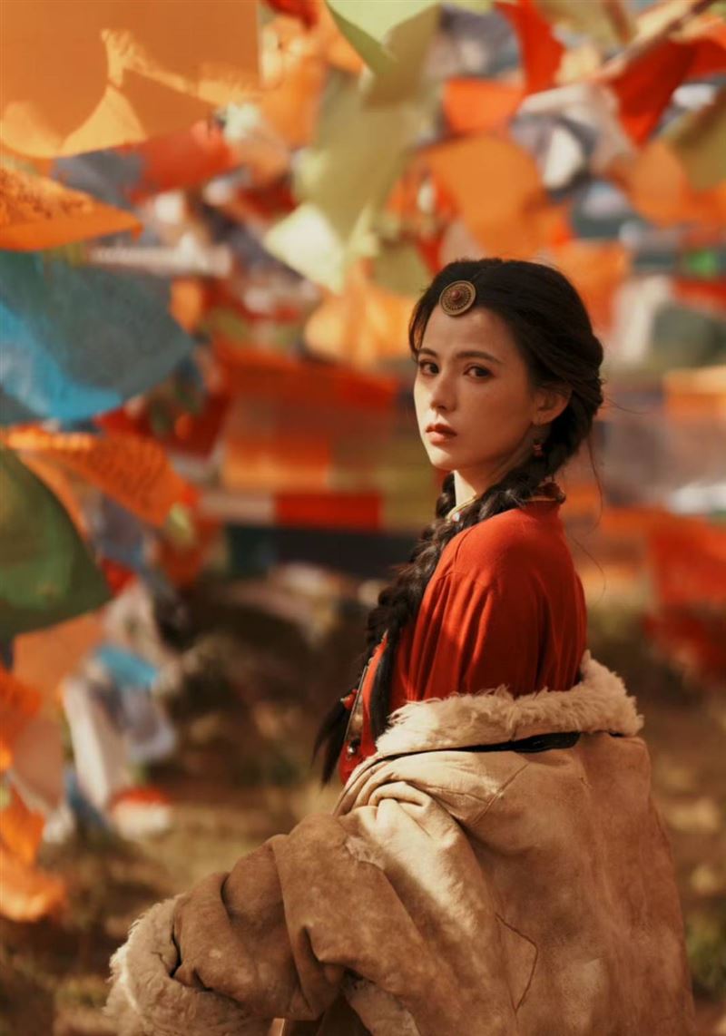 黃日瑩曾因武打訓練造成臉蛋受傷。（圖／翻攝自微博）