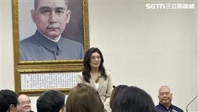 鄭麗文主持中常會。（圖／記者詹宜庭攝影）