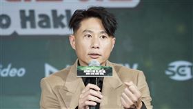 彭小刀在節目中登山。（圖／記者趙于瑩攝影）