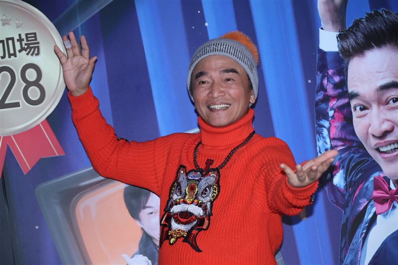 吳宗憲「臭男人」出席演唱會加場記者會。（圖／記者鄭孟晃攝影）