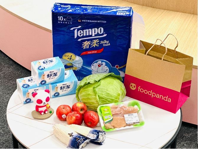 foodpanda的2025年平台數據顯示，平均每天都有超過5萬次跨縣市下單行為。（圖／業者提供）