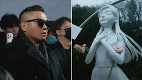 陳建州出席大S紀念追思會，引起不少討論。（翻攝影片畫面）