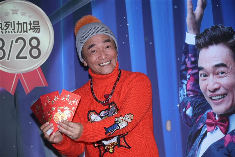 吳宗憲出席「臭男人」演唱會加場記者會。（圖／記者鄭孟晃攝影）