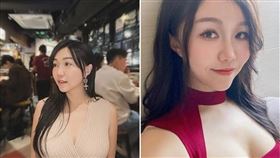 36歲的前港台主持辛巧琪（Binky），近日因豐滿雙峰引發關注。（翻攝自辛巧琪IG）