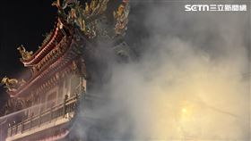 北港武德宮,財神廟,火警,起火,雲林（圖／翻攝畫面）