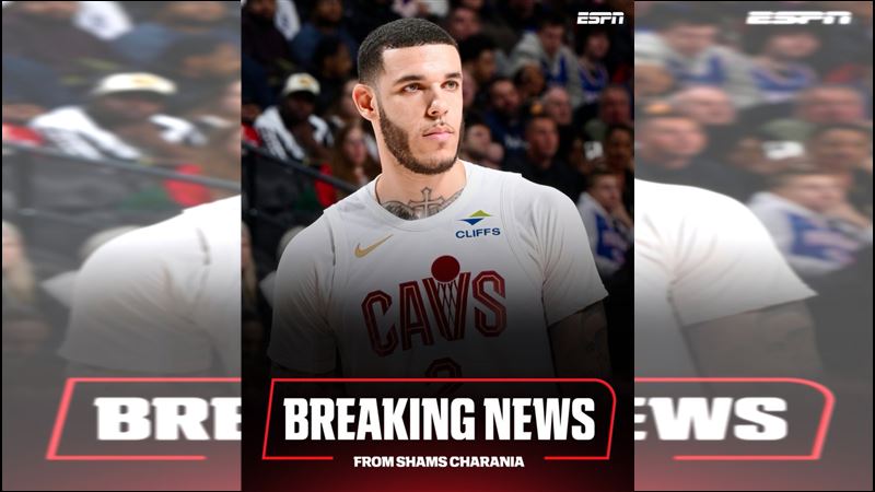 騎士把「球哥」鮑爾（Lonzo Ball）送往爵士。（圖／翻攝自X平台 @ShamsCharania）