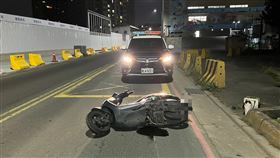 車禍事故現場情形。（圖／翻攝畫面）