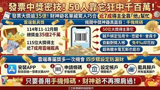 發票中獎密技！50人靠它狂中千百萬！