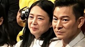 劉德華替老婆正名寫法為「朱麗倩」。（圖／翻攝自微博）