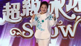 白冰冰出席尾牙。（圖／記者鄭孟晃攝影）