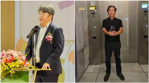 王必勝「1年甩16公斤」　驚人對比照曝光