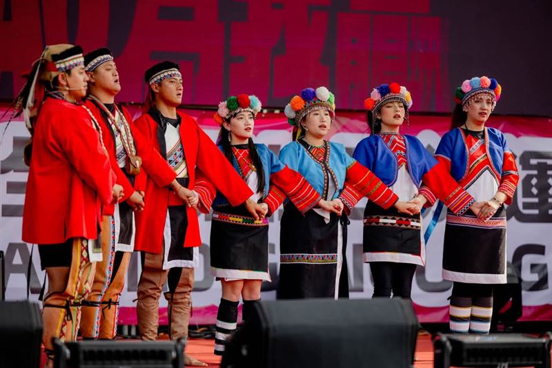 阿里山鄒族風笛euvuvu表演藝術團。（圖／嘉義縣政府提供）