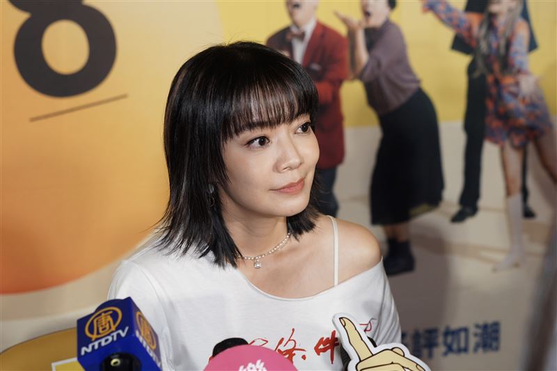 林雨宣受訪語氣全是不捨與惋惜。（圖／記者趙于瑩攝影）