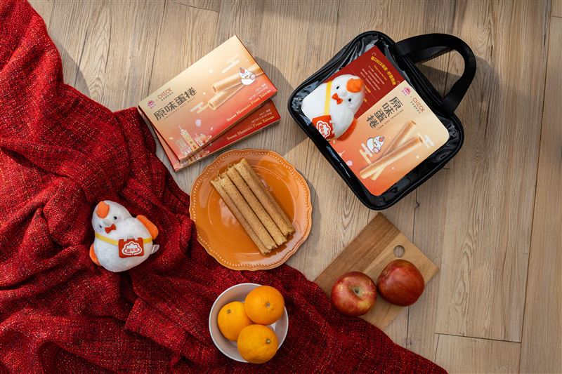 「喜CHECK年來」聯名禮盒。（圖／飯店旅宿業者提供）