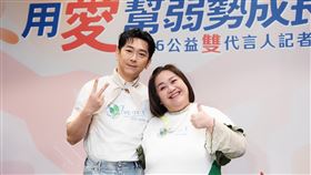 「金鐘影后」鍾欣凌與「金馬男星」施名帥擔任代言人。（圖／記者趙于瑩攝影）