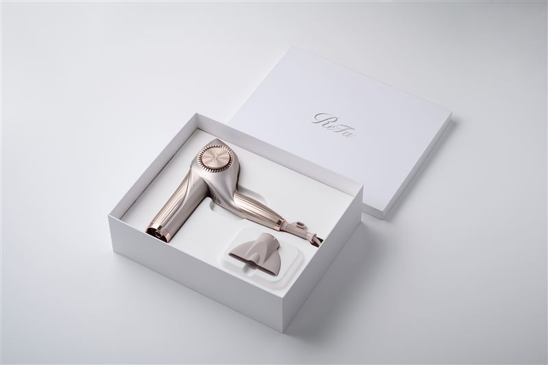 恆隆行代理ReFa將首次引進旗艦機型「ReFa BEAUTECH DRYER BX W 智能水潤光吹風機」。（圖／品牌業者提供）