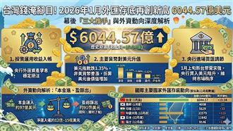 6044億鎂！外匯存底創新高推手曝