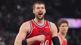 祖巴奇（Ivica Zubac）。（圖／美聯社／達志影像）