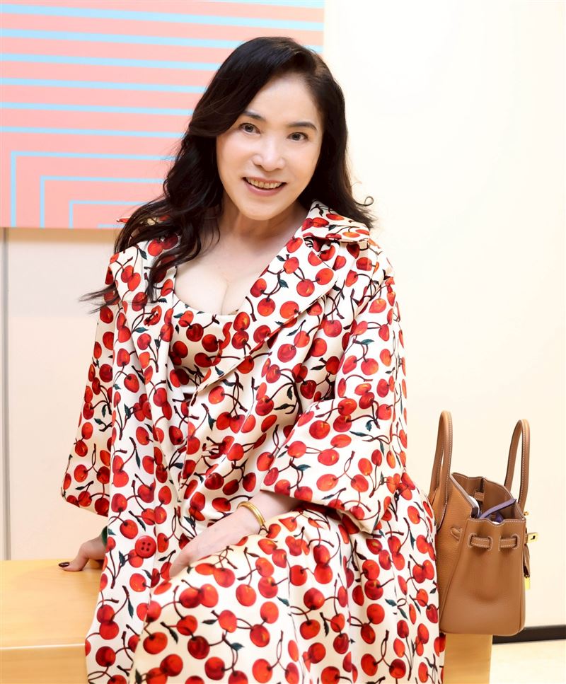 李亞萍近來到醫院健檢。（圖／記者鄭孟晃攝影）