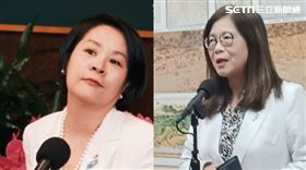 中國海警船又闖東沙海域，管碧玲怒問李貞秀怎麼面對（組合圖）