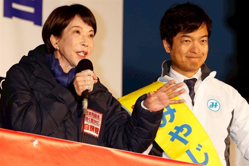 日本眾議院選舉將於2月8日舉行，首相高市早苗領導的自民黨預計將取得壓倒性勝利。（圖／翻攝自X平台 @takaichi_sanae）