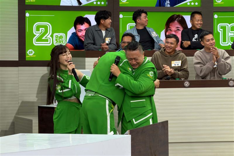 邰智源隊首次獲勝激動落淚 。(圖／麥卡貝網路電視提供)