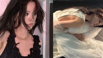 歐陽娜娜微博之夜尺度全開　側乳成焦點