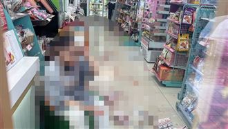 暴力,殺人未遂,砸頭,玻璃瓶,超商