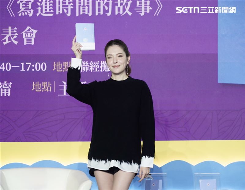 許瑋甯出席新書發表會。（圖／記者趙于瑩攝影）