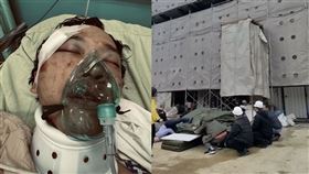 武打替身演員蘇德揚不慎墜樓，緊急送醫後在急診室吐出多袋鮮血，一度被醫師發出病危通知。（圖／翻攝自臉書）