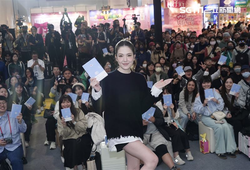 許瑋甯出席新書發表會。（圖／記者趙于瑩攝影）