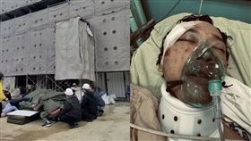 民視豆腐媽媽替身演員發生重摔意外，未婚妻出面指控。（圖／翻攝自臉書）