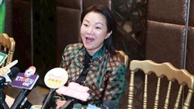 夏禕出席餐會受訪。（圖／記者鄭孟晃攝影）