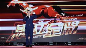 張榮華出席三立尾牙。（圖／記者鄭孟晃攝影）