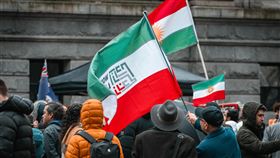 伊朗國旗（圖／unsplash）