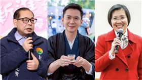 新竹縣長可能參選人陳見賢、鄭朝方、徐欣瑩。（組圖／翻攝自陳劍賢、鄭朝方臉書，以及徐欣瑩辦公室提供）