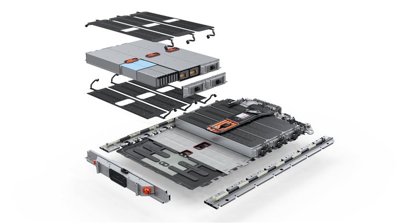 保時捷高壓電池模組。（圖／Porsche提供）