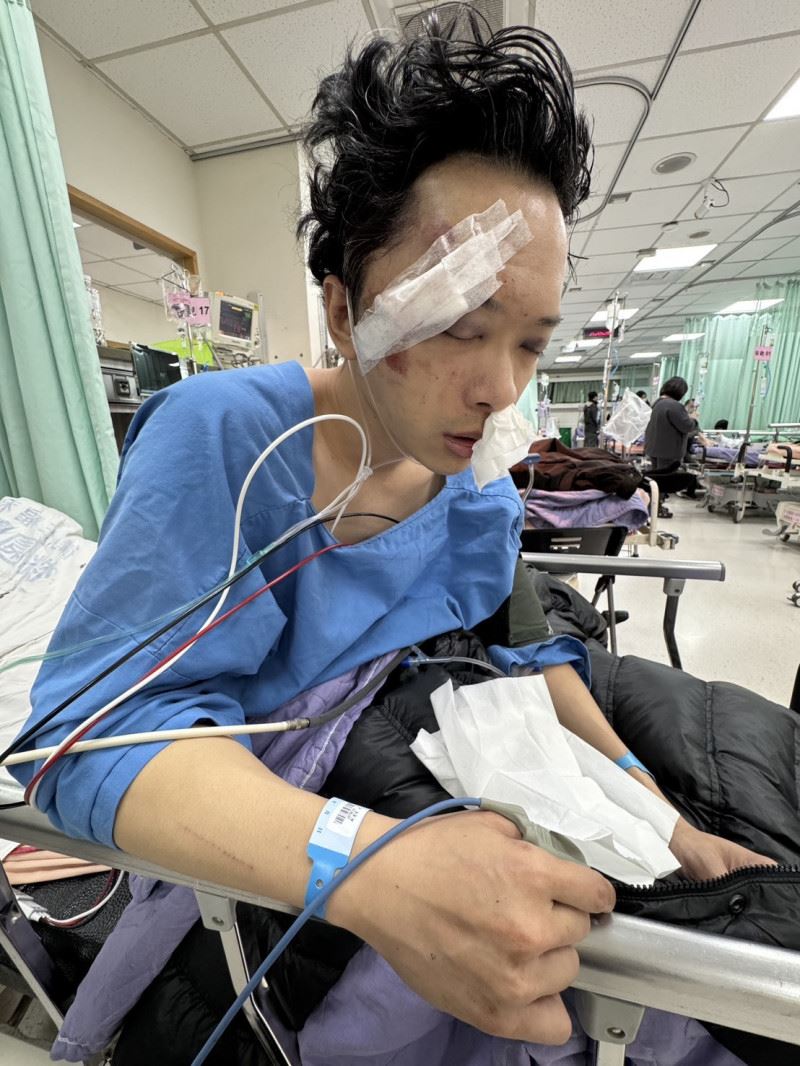 《豆腐媽媽》武行演員蘇德揚重傷。（圖／Rena提供）