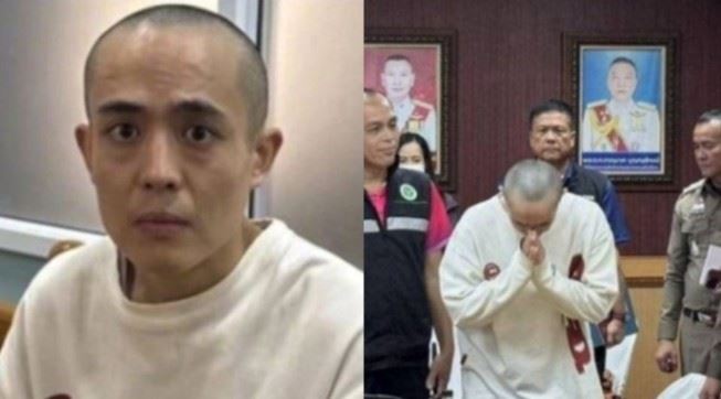 王星獲救後流出的照片中，可見他被剃頭、身形明顯消瘦，神情憔悴，畫面令外界震驚。（圖／翻攝自網路）