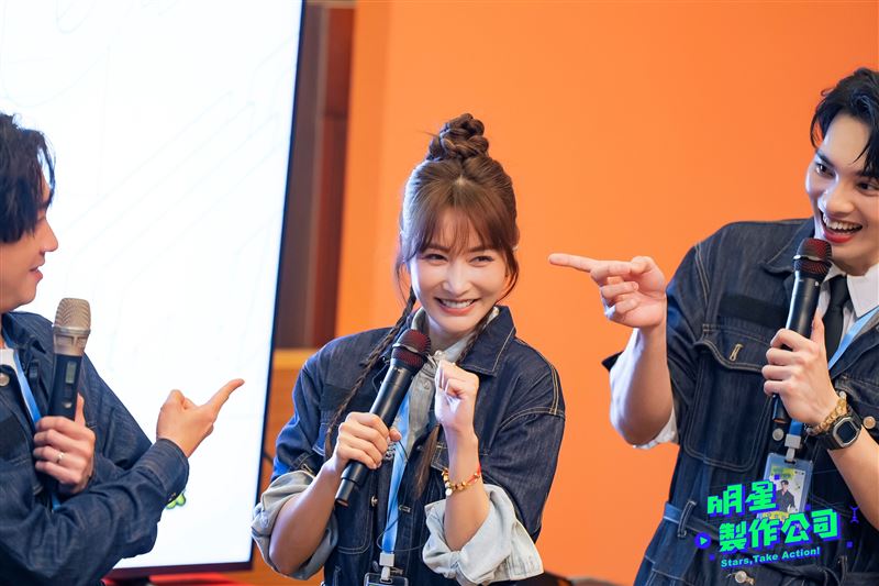 曾莞婷頻頻卡關，連楊銘威都笑說想打她。(圖／TVBS提供)