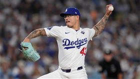 道奇指定讓渡牛棚大將班達（Anthony Banda）。（圖／美聯社／達志影像）