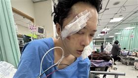 《豆腐媽媽》武行演員蘇德揚重傷。（圖／Rena提供）