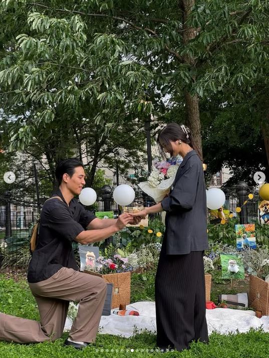 EJAE與同是韓裔美籍的音樂製作人Sam Kim將於11月7日完婚。（圖／翻攝自IG @ejae_k）