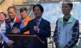 賴清德前往南投市軍功里福順宮參香（圖／翻攝畫面）