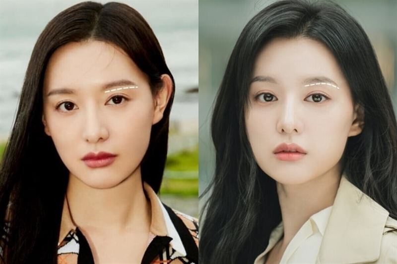 金智媛也「微調眉型」，直接美出新高度。（圖／翻攝自IG @geewonii）