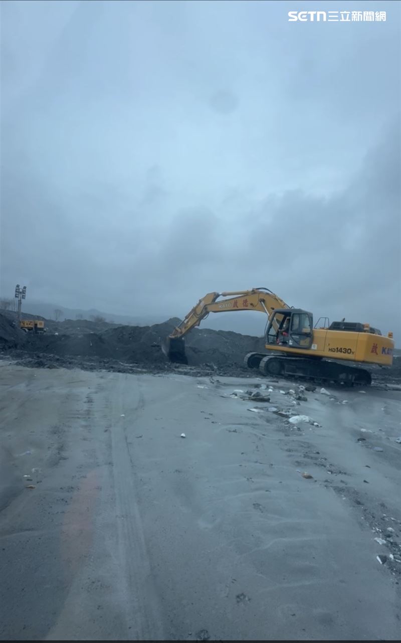 光復鄉,吊車大王,花蓮,怪手（圖／胡漢龑提供）