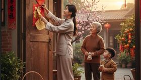 春聯。（圖／AI生成） 