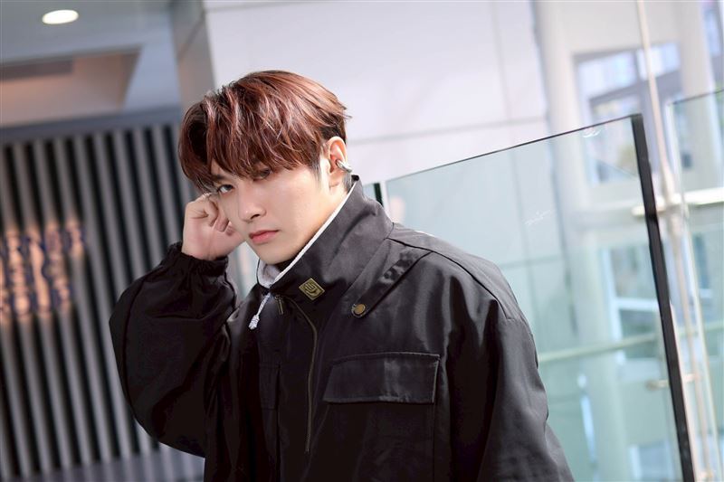 李承隆笑說若有機會得獎，將模仿百萬YouTuber「大蛇丸」大叫慶祝。（圖／記者鄭孟晃攝影）